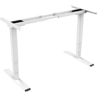 Digitus Elektrisch höhenverstellbares Tischgestell, Dual-Motor, 3-Stufen DA-90433, Untergestell (weiß)