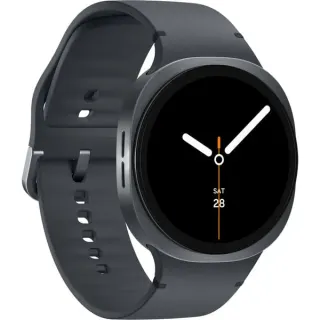 Samsung Galaxy Watch8, Smartwatch (grau, 40 mm, LTE, Sport Band S/M)