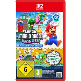 Super Mario Bros. Wonder + Gemeinsam im Bellabel-Park-Spiel (Nintendo Switch 2 Edition)