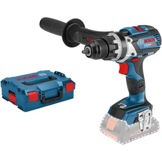 Bosch Professional Akku-Bohrschrauber GSR 18V-110 C Professional solo, 18Volt (blau/schwarz, ohne Akku und Ladegerät, L-BOXX)