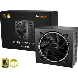 be quiet! Pure Power 13 M 1200W, PC-Netzteil (schwarz, 1x 12-Pin High Power GPU, 4x PCIe, Kabel-Management, 1200 Watt)