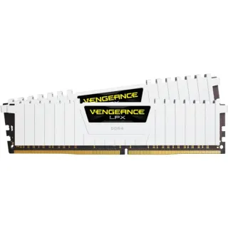 Corsair DIMM 16 GB DDR4-3200 (2x 8 GB) Dual-Kit, Arbeitsspeicher (weiß, CMK16GX4M2E3200C16W, Vengeance LPX, INTEL XMP)