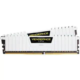 Corsair DIMM 32 GB DDR4-3200 (2x 16 GB) Dual-Kit, Arbeitsspeicher (weiß, CMK32GX4M2E3200C16W, Vengeance LPX, INTEL XMP)