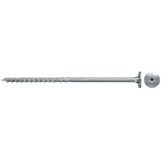 fischer Holzbauschraube PowerFast II 8,0x240 Stufen-Senkkopf TX (50 Stück, Teilgewinde, verzinkt)