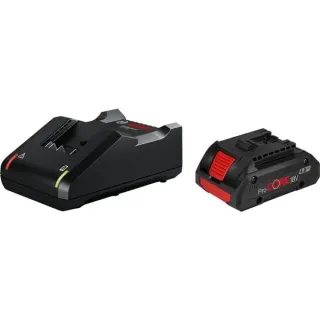 Bosch Professional Starter-Set 18V (ProCORE 18V 4.0Ah + GAL 18V-40 Professional) (schwarz, Akku + Ladegerät, AMPShare Alliance)