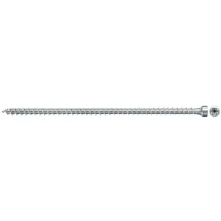 fischer Holzbauschraube PowerFull II 8,0x200 ZK TX VG (50 Stück, Vollgewinde, verzinkt)