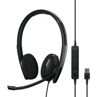EPOS | Sennheiser ADAPT 160 USB II, Headset (schwarz, Stereo, USB)