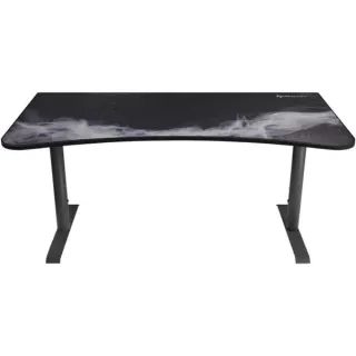 Arozzi Arena Gaming Desk, Gaming-Tisch (gunmetal, Large - Gunmetal - Galaxy)