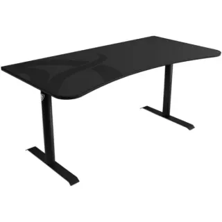 Arozzi Arena Gaming Desk, Gaming-Tisch (dunkelgrau, Large - Gunmetal - Dark Grey)