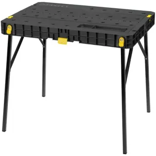 Stanley Tragbare Werkbank Essential (schwarz, bis 320kg belastbar)