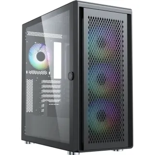 Silentware Air 100 , Tower-Gehäuse (schwarz, Tempered Glass)