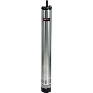 EINHELL Tiefbrunnenpumpe GE-DW 1155 N-A, Tauch- / Druckpumpe (edelstahl/schwarz, 1.100 Watt)
