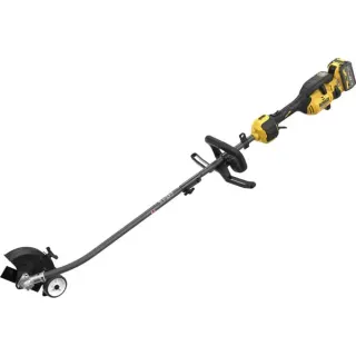 DEWALT Akku-Multifunktionsgerät mit Kantenschneider-Aufsatz DCMASED57X1, 54Volt, Rasentrimmer (gelb/schwarz, Li-Ionen Akku 9,0Ah)