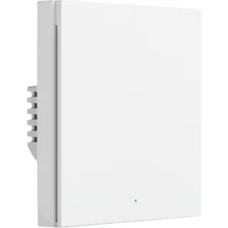 Aqara Smarter Lichtschalter H1 EU (ohne Neutralleiter) (grau, Einzelne Wippe)