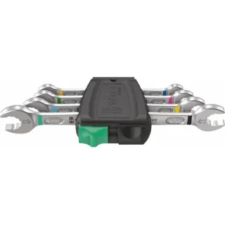 Wera 6005 Joker 4 Set 1 Doppelmaulschlüssel-Satz, Schraubenschlüssel (4-teilig)