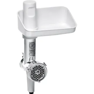 Bosch Home Fleischwolf-Aufsatz MUZ5FW1 (weiß/aluminium, für Küchenmaschine Serie 4 (MUM5))