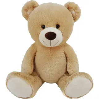 VEDES Plüsch-Teddy sitzend, ca. 90 Zentimeter, Kuscheltier