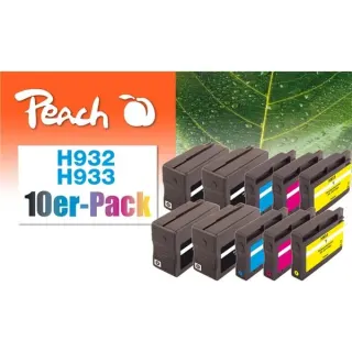 Peach Tinte PI300-752 (10er-Pack) (kompatibel zu HP Nr. 932/933)