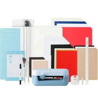Cricut Joy 2 Essential Bundle, Hobbyschneidmaschine (blau, Blue)