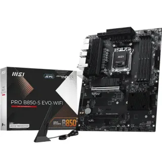 MSI PRO B850-S EVO WIFI, Mainboard (schwarz/silber)