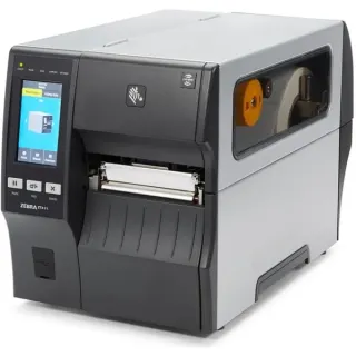 Zebra ZT411, Etikettendrucker (schwarz/grau, 300 dpi, ZPL, ZPL II, USB, LAN, Bluetooth, RS232, 2 USB-Host)