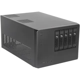 SilverStone SST-CS351, Tower-Gehäuse (schwarz)