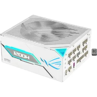 ASUS ROG Thor 1200W Platinum III White Edition, PC-Netzteil (weiß, 1x 12 Pin High Power GPU, 4x PCIe, Kabelmanagement, 1200 Watt)