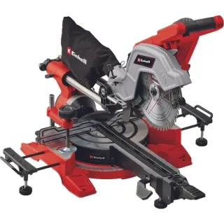 EINHELL Zug-Kapp-und Gehrungssäge TE-SM 216 L Dual, Kapp- und Gehrungssäge (rot/schwarz, 1.500 Watt)
