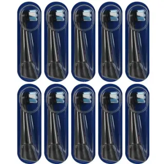 Oral-B iO Ultimative Reinigung 10er, Aufsteckbürste (schwarz, Überlegene Plaque-Entfernung)