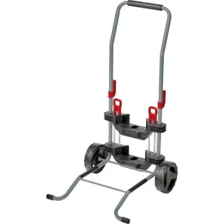 EINHELL Transport- und Schlauchwagen, für Akku-Schlauchtrommel GE-HR 18/30 (grau, werkzeugloses Einsetzen der Schlauchtrommel)