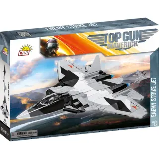 COBI Top Gun Maverick - Enemy Strike Jet, Konstruktionsspielzeug (Maßstab 1:48)