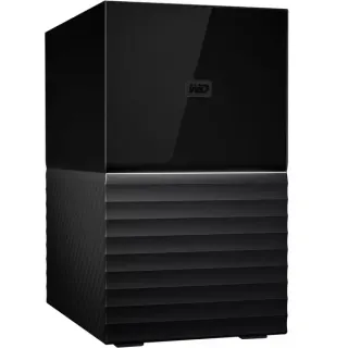 WD My Book Duo 20 TB, Externe Festplatte (schwarz, USB-C 3.2 Gen 1 (5 Gbit/s))