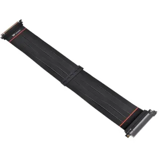 Thermaltake PCIe Extender Kabel 4.0 16x 60cm, Verlängerungskabel (schwarz)