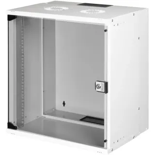 Digitus Wandgehäuse SOHO PRO , IT-Schrank (hellgrau, 12 Höheneinheiten)