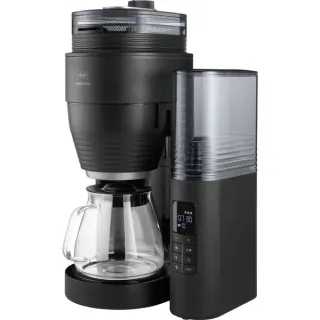 Melitta AromaFresh X , Filtermaschine (schwarz (matt)/silber, mit Mahlwerk)