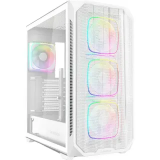 Sharkoon AK5M RGB Generalüberholt, Tower-Gehäuse (weiß, Tempered Glass)