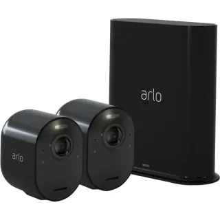 Arlo Ultra 2 Spotlight, Kamera (schwarz, 2er Set)