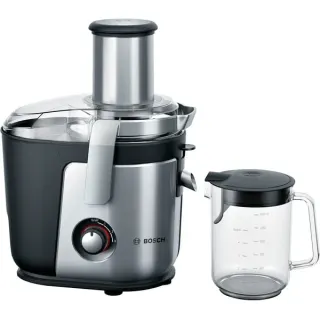 Bosch Home Entsafter VitaJuice 4 (silber/schwarz, 1.200 Watt, Saftbehälter 1,5 Liter)