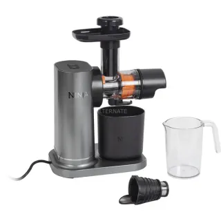 Ninja Kaltentsafter mit Anti-Verstopfungsfilter (grau, 150 Watt, Saftbehälter 0,7 Liter)