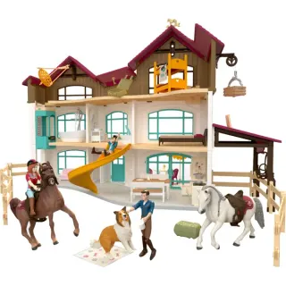 Schleich Horse Club Lakeside Villa & Paddock, Spielgebäude