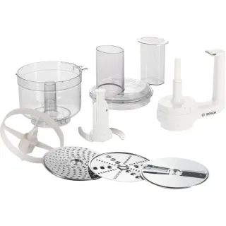 Bosch Home Multimixer MUZ5MM1, Zerkleinerer (weiß/transparent, für Küchenmaschine MUM5)