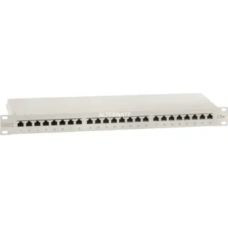 Digitus Patchpanel DN-91524S (hellgrau, 19", Cat.5e, geschirmt)