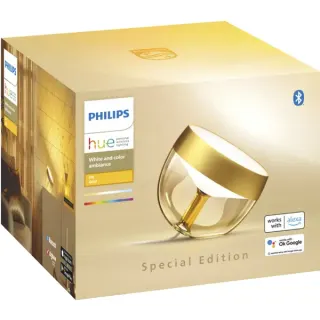 Philips HUE White & Color Ambiance Iris Tischleuchte Special Edition, LED-Leuchte (gold)