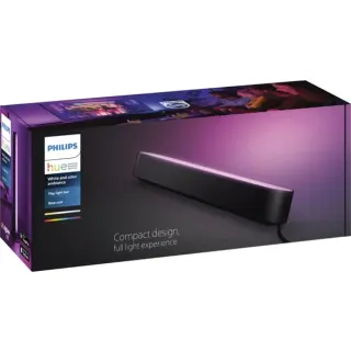 Philips HUE White & Color Ambiance Play Lightbar Basis-Set, LED-Leuchte (schwarz)