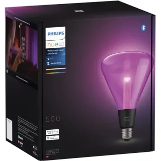 Philips HUE White & Color Ambiance Lightguide Triangle - Smarte Lampe E27, LED-Lampe