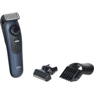 Braun Series 7 Barttrimmer BT7520, Bartschneider (schwarz/blau)