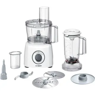 Bosch Home Kompakt-Küchenmaschine MultiTalent 3 (weiß, 800 Watt)
