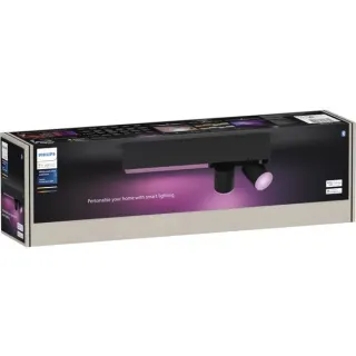 Philips HUE White & Color Ambiance Centris 2er Deckenspot, LED-Leuchte (schwarz)