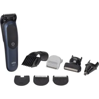 Braun Series 7 All-In-One Style Kit AIO7540, Haarschneider (dunkelblau/schwarz, 11-in-1)