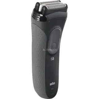 Braun Series 3+ 3000, Rasierer (schwarz/grau)